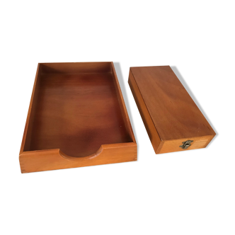 Vintage wooden boxes