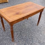 Old oak table or desk 2 drawers