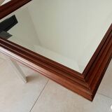 Vintage Italian mirror, beveled glass, 1960s