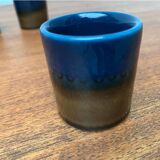 Verres à shots Brotzeit Studio Line allemands vintage en céramique de Rosenthal, lot de 4