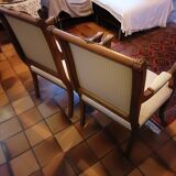 Pair of Empire Directoire Armchairs