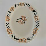 Plat ovale Faïence Longchamp