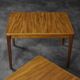 Vintage Mid-Century Scandinavian Modern Brown Teak Side Tables