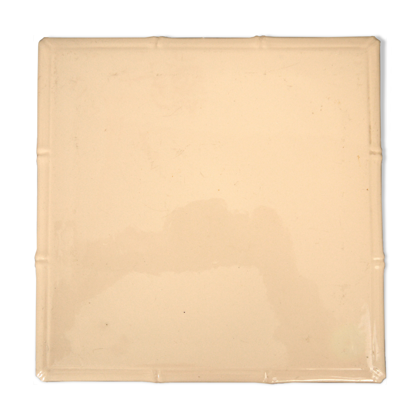 Dessous de plat Digoin en faïence rose