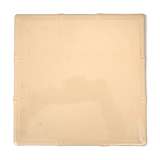 Digoin plate under pink earthenware