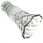 Vase postmoderne, cristal, Belgique, années 1960