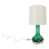 Lampe scandinave verte en verre Kosta Hans-Owe Sandeberg Suède 1960
