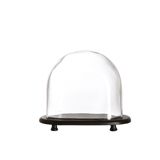 Cloche en verre avec socle pacific