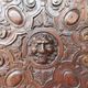 Renaissance oak carved buffet cabinet