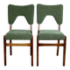 Chaises Vintage Hałas vert-olive vintage - 2 pièces - ensemble