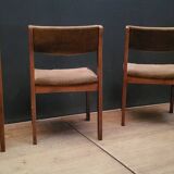 Series of 4 chairs from the 70s