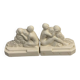 Pair of Quimper earthenware bookends