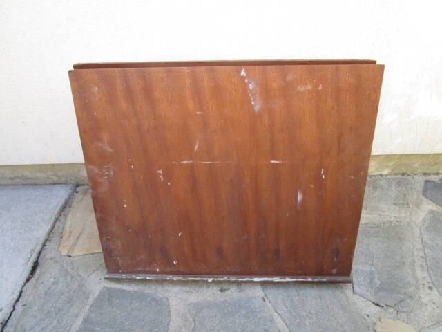 Old wooden table easel - painting