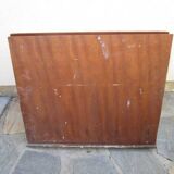 Old wooden table easel - painting