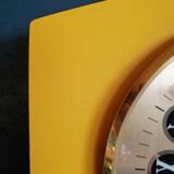 Vintage clock, "Yellow Kiplé" wall clock