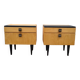 Paire de tables de chevet