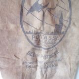 Bag burlap potash of alsace