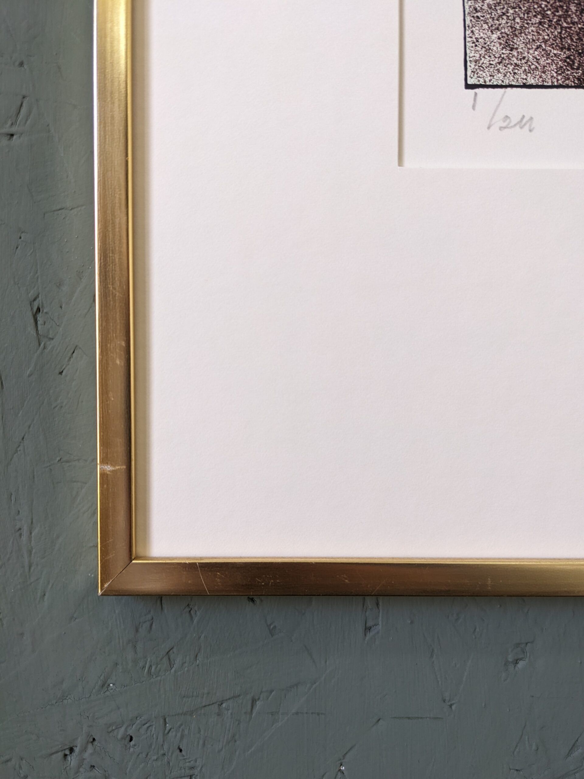 Mid-Century Modern Swedish Signed Lithography by Curt Hillfon (1/211) "Kinetic Shapes"