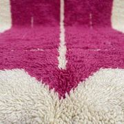 Handmade traditional pure wool rug 2/3 m