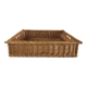 Vintage wicker serving tray