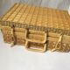 Vintage rattan/wicker case