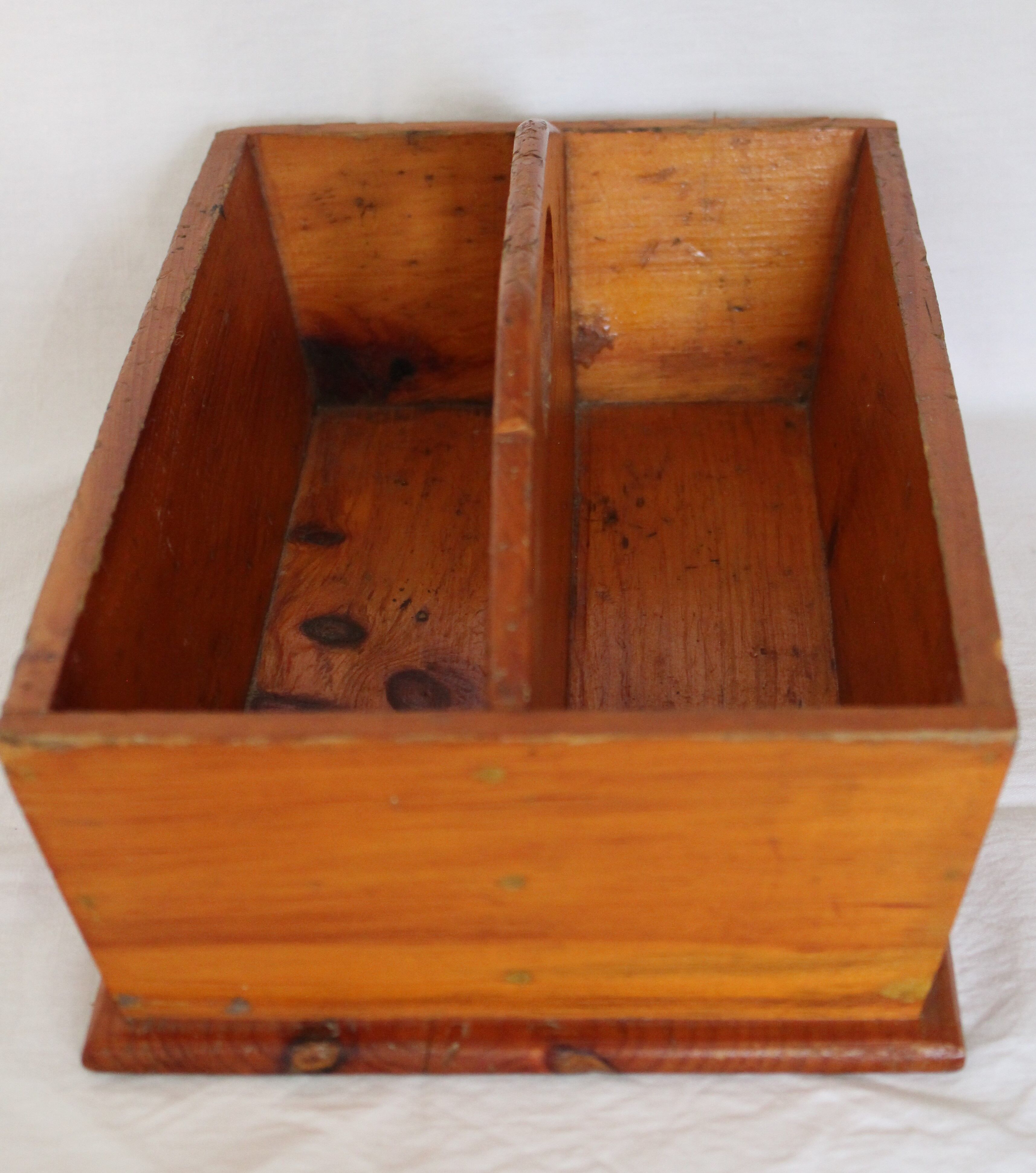 Wooden covered storage