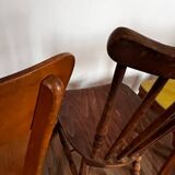 Set of 4 mismatched chairs