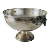 Champagne bucket Silver Plated with Grape Handles, Cl
