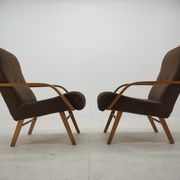 Pair of armchairs, Czechoslovakia, 1960