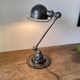 Jieldé lamp 1 arm 40cm industrial graphite Jean Louis Domecq 1950