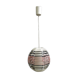 Pink and White pendant lamp 1960s