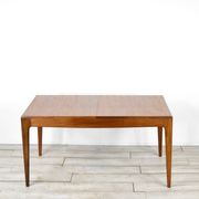 Midcentury extending table in afromosia by a. younger. vintage modern / retro