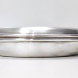 Lino Sabattini Silver-Plated Metal Serving Plate, Marked, Italy