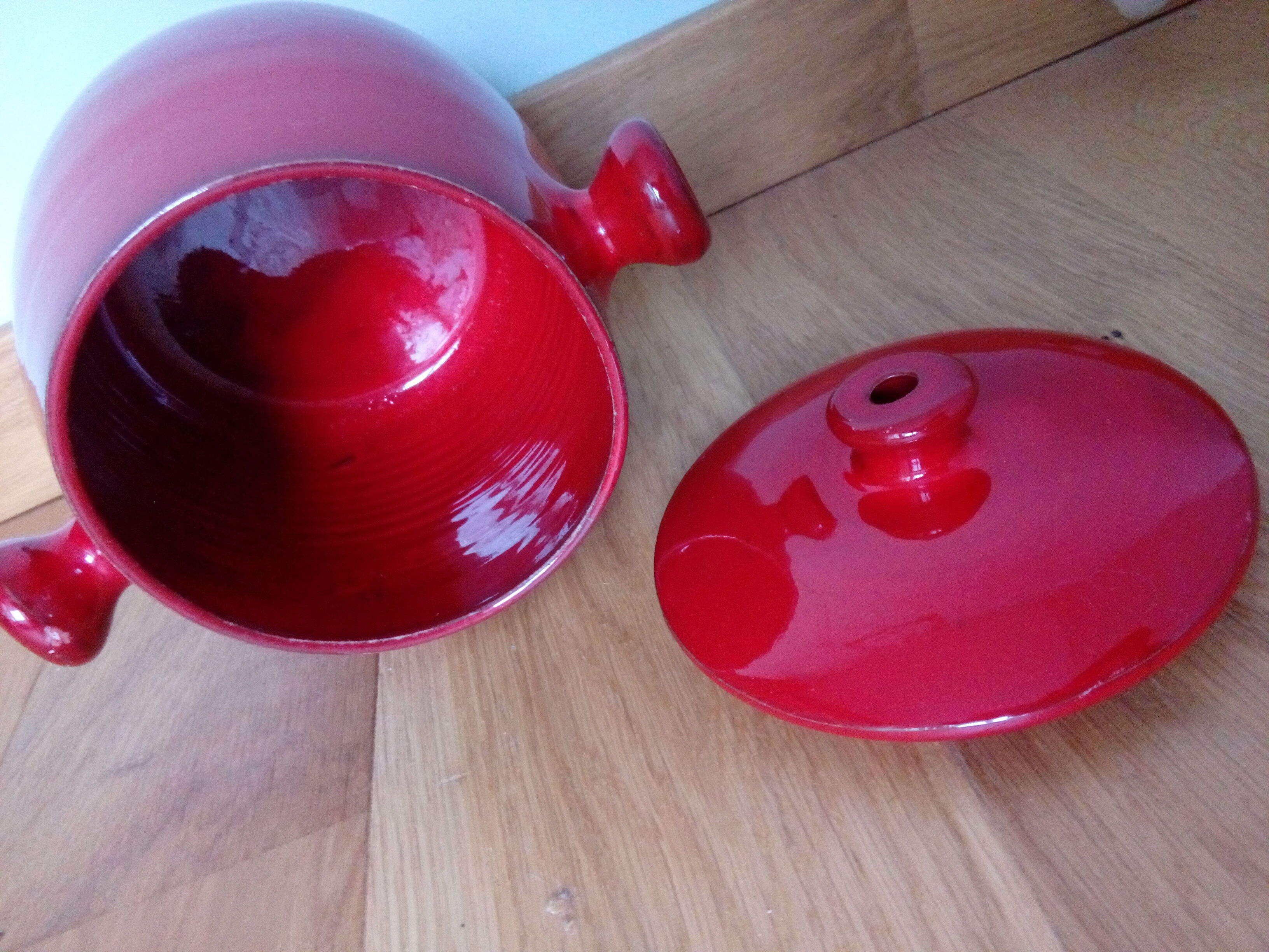 Pot with lid Vallauris