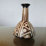 Heber Paz ceramic vase, Chulucanas Peru 1970