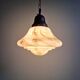 Art Deco suspension in marbled opaline, Scailmont (Belgium), 1920-30