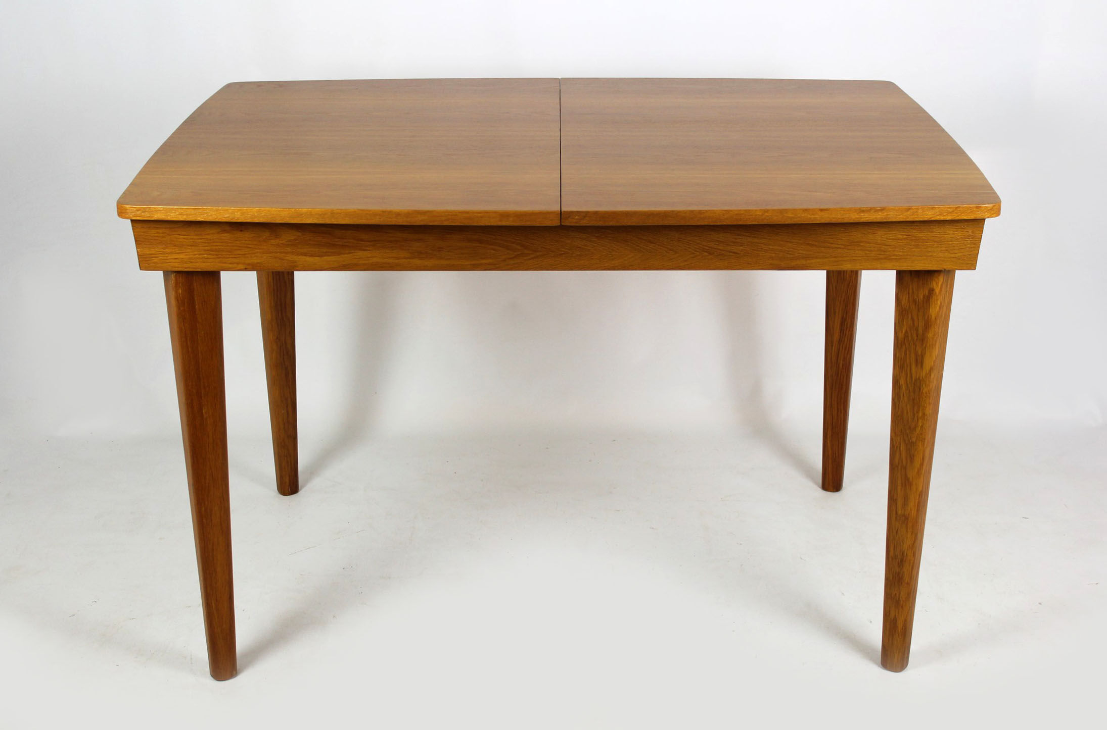 Oak veneered folding dining table from UP Závody 1960 s