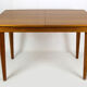 Oak veneered folding dining table from UP Závody 1960 s