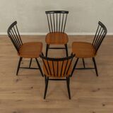1960s dining chairs by Sven Erik Fryklund
