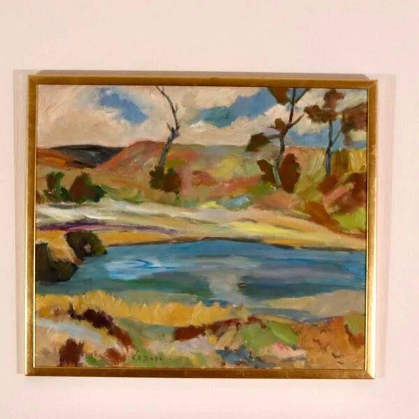 Serene landscape by E. O. Jonza