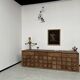 Old trade furniture with oak drawers XL format