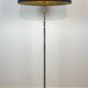 Bronze floor lamp in faux-bamboo style by the Baguès house.