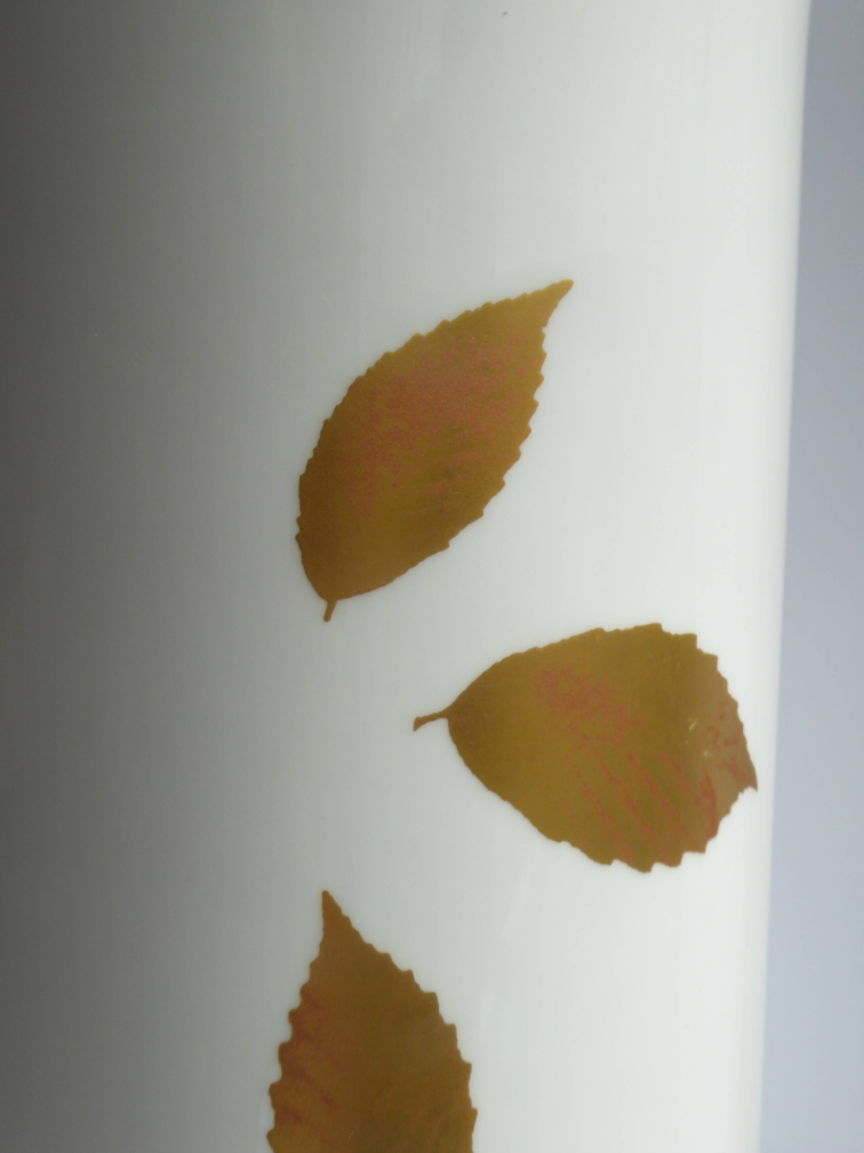 Porcelain vase signed Dibbern