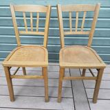Pair of bistro chairs