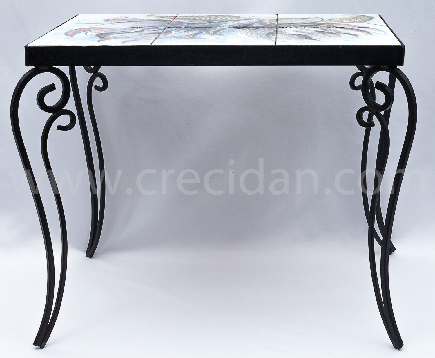 Wrought iron table