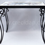 Wrought iron table