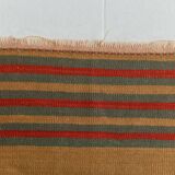 2x6 Red & Green Short Kilim Runner Rug, 73x188Cm