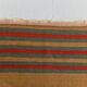 Tapis Kilim rouge et vert 2x6, 73x188 cm