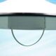 1970s Swedish minimalist Scandinavian suspension lamp with a pull switch.