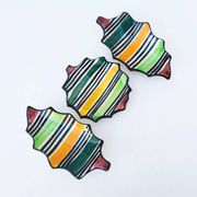 Trois coupelles en céramique Vallauris vintage